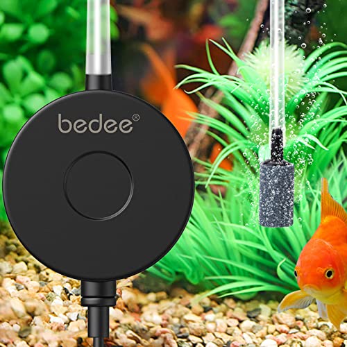 bedee Pompe à air pour aquarium, pompe d