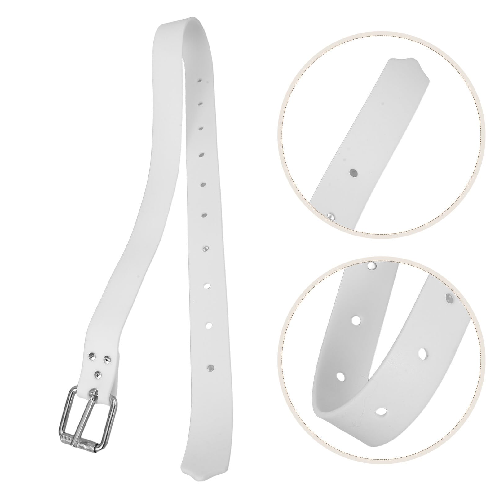 Bleigurt fürs Freitauchen Silikon Tauchergürtel 135cm Verstellbar mit Edelstahlschnalle Schnellverschluss für Schwimmtraining und Pool Tauchen