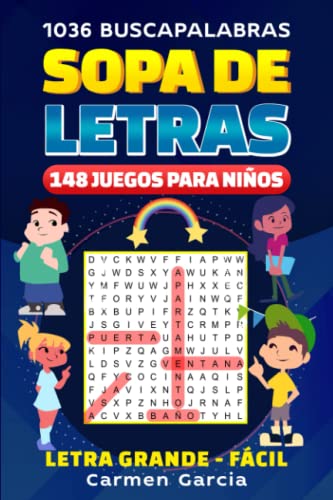 Sopa De Letras 148 Juegos Para Ni os 1036 Buscapalabras letra