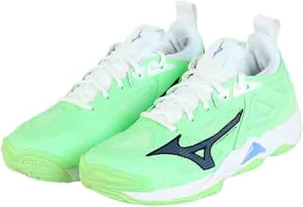 Amazon.co.jp: MIZUNO WAVE MOMENTUM 3 グリーン×ブラック