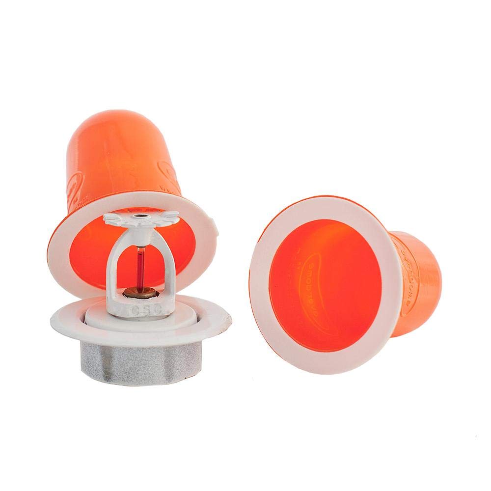 Buy Fire Sprinkler Head Cover Easy PeelOff Adhesive Sprinkler Shield