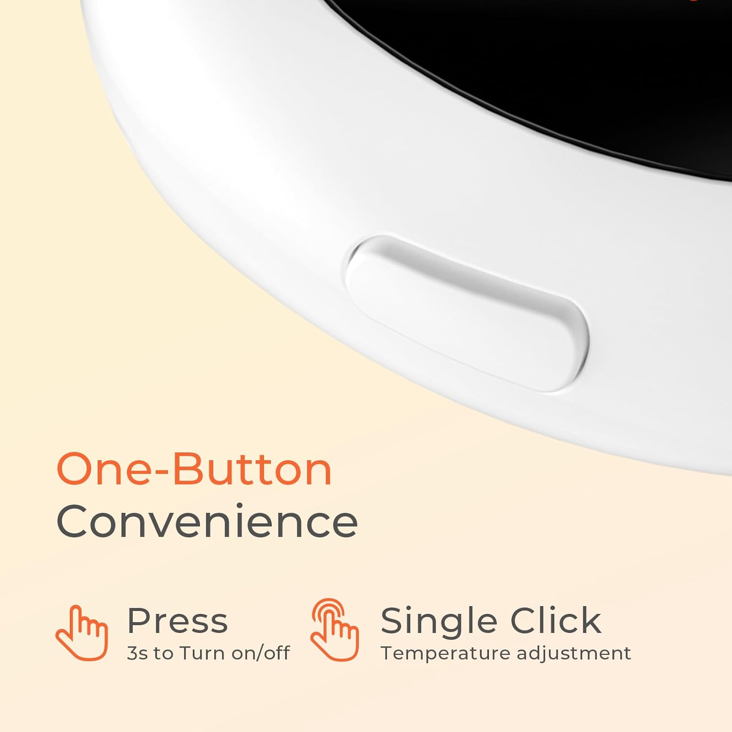 Hand Warmers Rechargeable, 3 Heat Levels (104–131°F) with AI Temp & Battery Display, Pocket Electric Hand Warmers, Fast Heating, Fits in Gloves, Gifts for Women & Men - Image 8