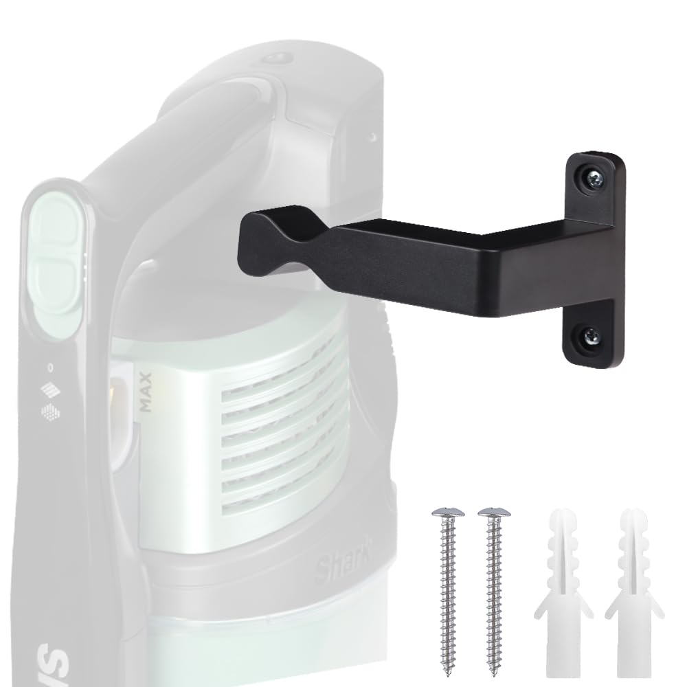 Wall Mount Holder for Shark IX141 IZ562H IZ682H IZ361H IZ462H IZ163H IZ363HT IZ483H Pet Cordless Stick Vacuum, Ultracyclone CH951 & Dyson V10 V11 V12 V15 Outsize Vacuum Storage Wall Hanger Hook