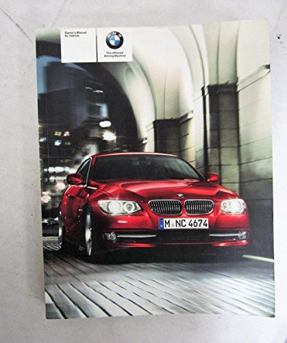 2011 BMW 3 Series Coupe / Convertible / M3 / 328i / 335i / 335is / xDrive Owners Manual Guide Book