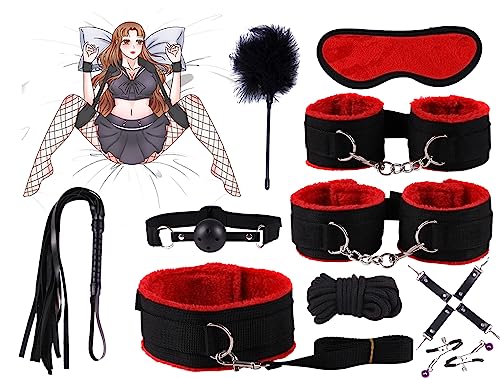 WreGmgg Combinaison De Loisirs 10 Pièces Rouge, Un Cadeau Original pour Homme Et Femme