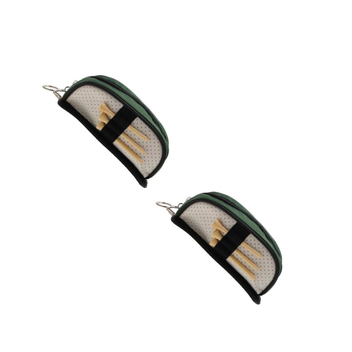 Hemoton Portable Tennis Ball Bag with Zipper Closure Durable Waist Pouch for Golf Balls and Sundries Lightweight Design for Travel and Outdoor Activities