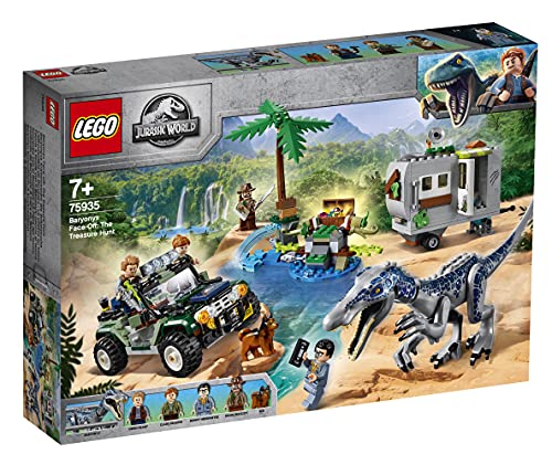 LEGO Jurassic World Baryonyx Face Off: The Treasure Hunt 75935 Building Kit...