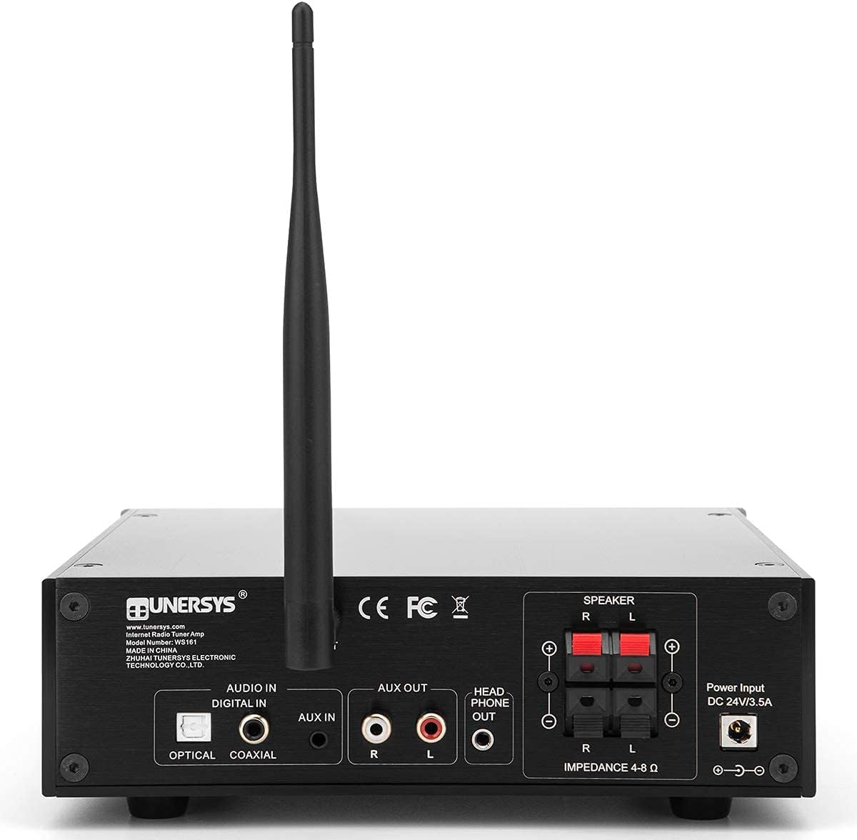 Best Deal TUNERSYS WiFi Internet Radio Tuner Stereo Amplifier Network Receiver with Bluetooth 100W - DAC Optical Digital Input to RCA Aux Out Wireless Component Home Audio System Music Alarm Clock Player WS161 Limited Stock TUNERSYS WiFi Internet Radio Tuner Stereo Amplifier Network Receiver with Bluetooth 100W - DAC Optical Digital Input to RCA Aux Out Wireless Component Home Audio System Music Alarm Clock Player WS161