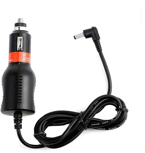Cargador de coche Adaptador de corriente CC automático para DR.J 9.5", 10.5" y 14.1" (no compatible con otros modelos) reproductor de DVD portátil,