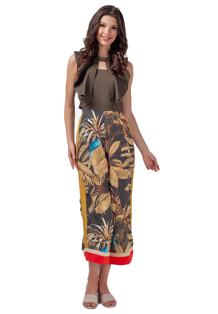 San Remo Louverne Sleeveless Pantsuit 