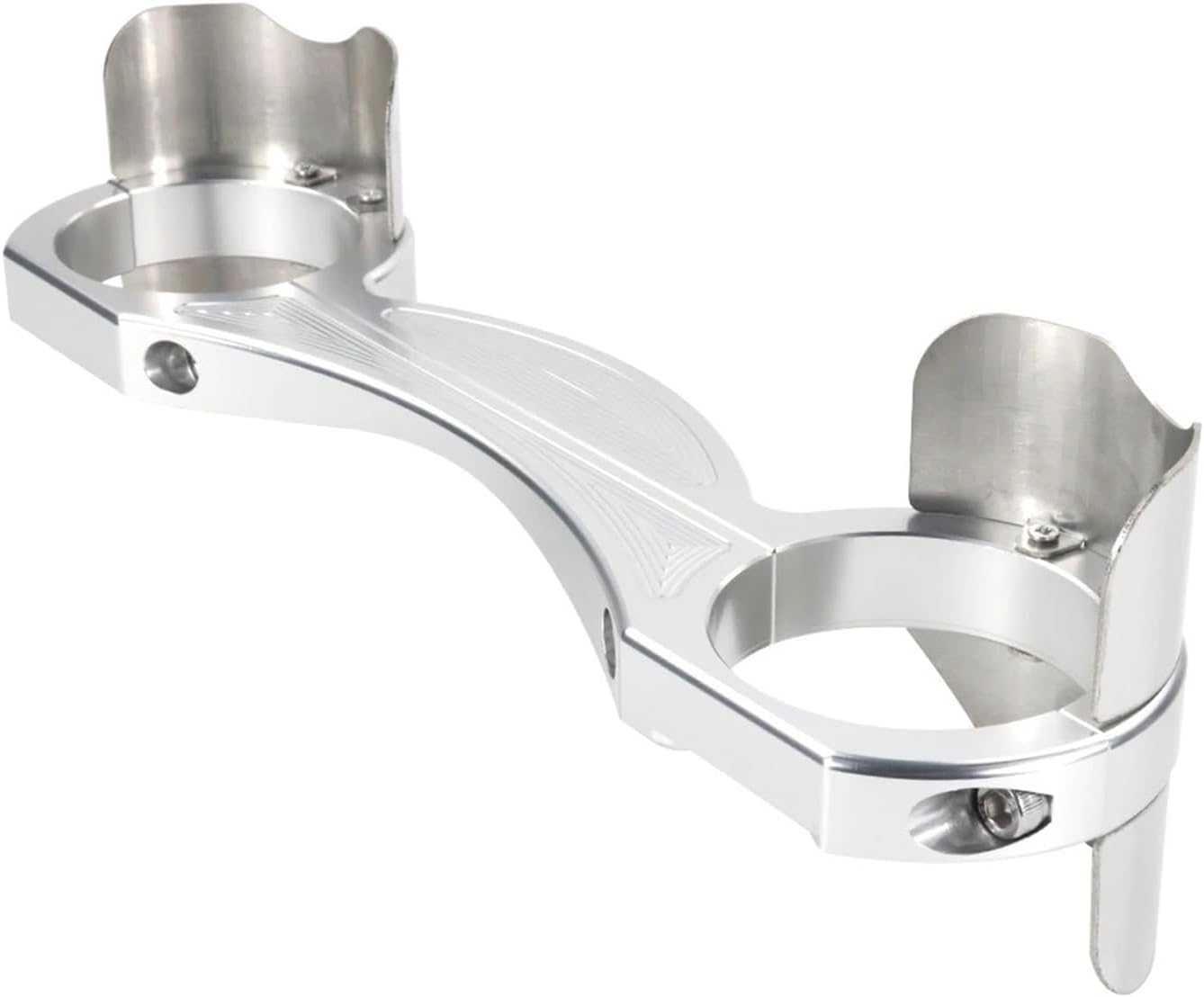 ruixingdianzishangwu Front Fork Brace Fork Stabilizer Aluminum Bracket Compatible With Goldwing GL1800 2001-2017 F6B 2013-2016 Goldwing 1800 AIRBAG(Type 1 black)