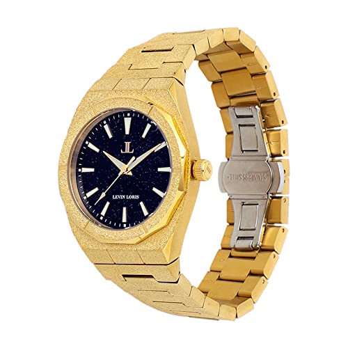 Image of Men's Luxury Premium Stainsteel Steel Band, Japanse Miyota Movement, Waterproof Wrist Quartz Watch