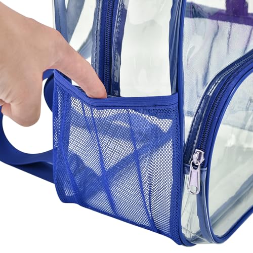 Image of Busiuw Royal Clear Backpack 12x12x6, Modern Women's Concert Sport Fashion Work Travel Backpack