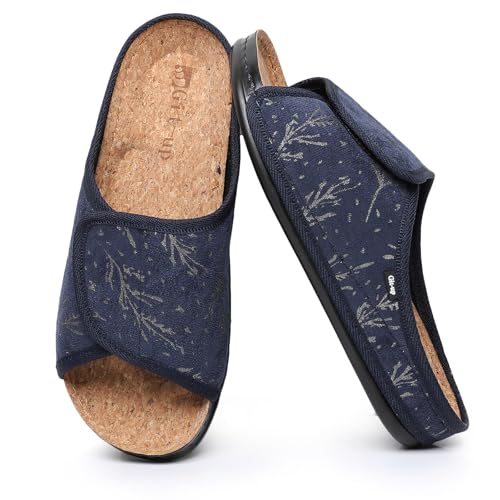 Pantoufles de soutien voûte plantaire contre la fatigue des pieds réglables pour femmes