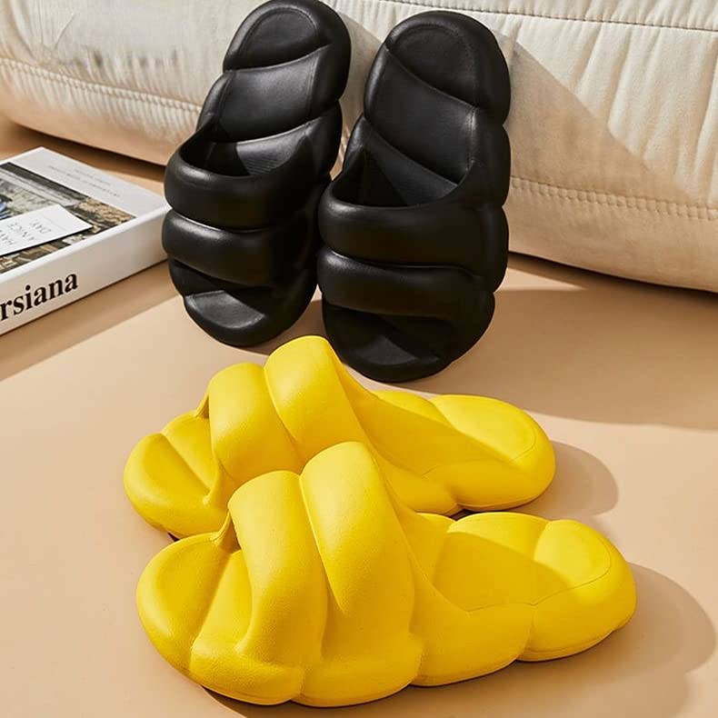 Slippers for Women and Men | Pillow Slippers Bathroom Sandals | Extremely Comfy | Cushioned Thick Sole3