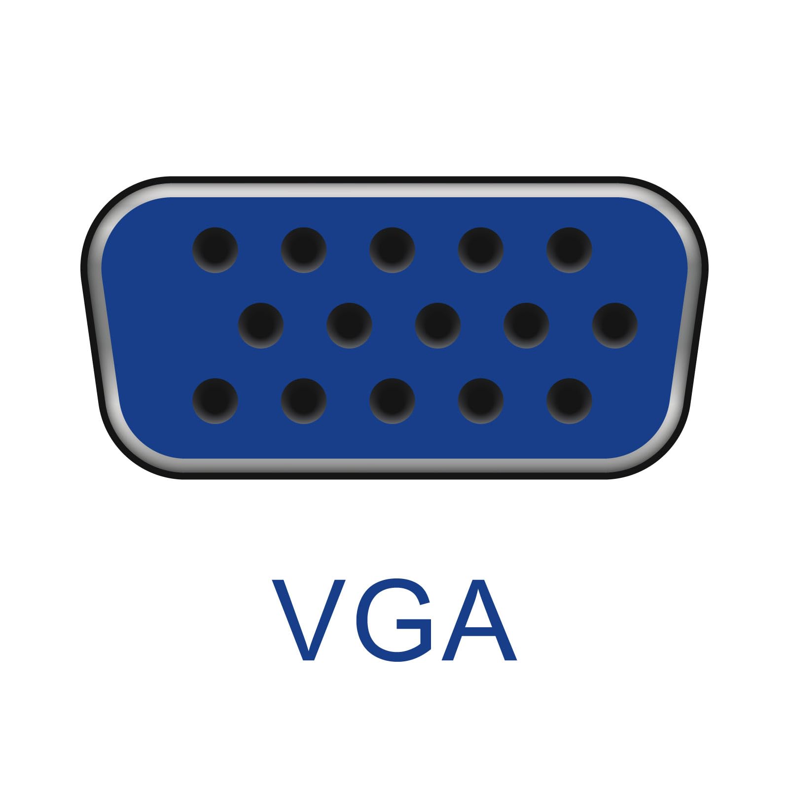 AKYGA AK-AV-01 VGA kabel do monitora TV PC SUB-D wtyczka na wtyczkę 1,8 m, czarny