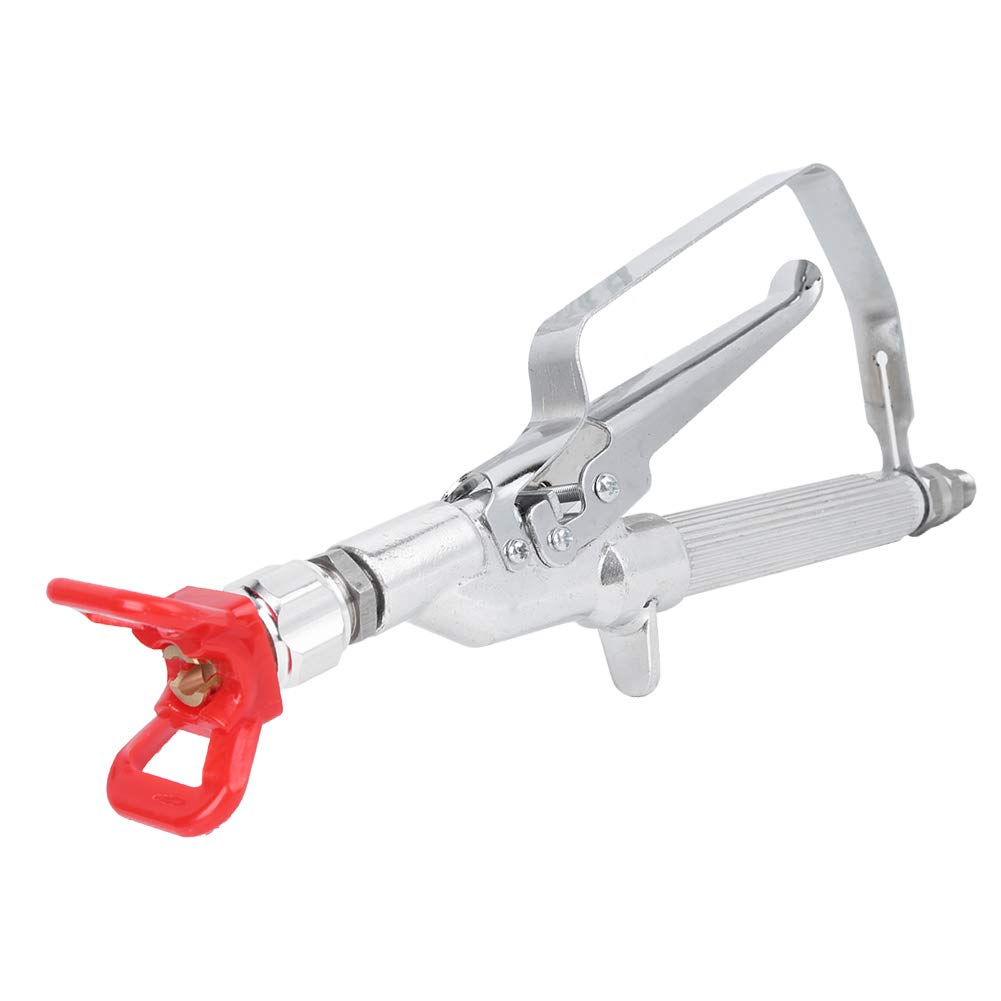 Aerografo ergonomico per spruzzatore di vernice G1/4 pollici in acciaio inossidabile ad alta pressione per strumenti hardware