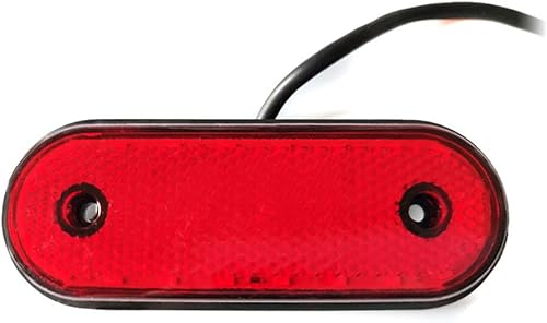 Miniatura 8 de Luz trasera LED de 24 V, 4 luces laterales de remolque, luces de freno de remolque, luces de freno delanteras y traseras, luces de liquidación para