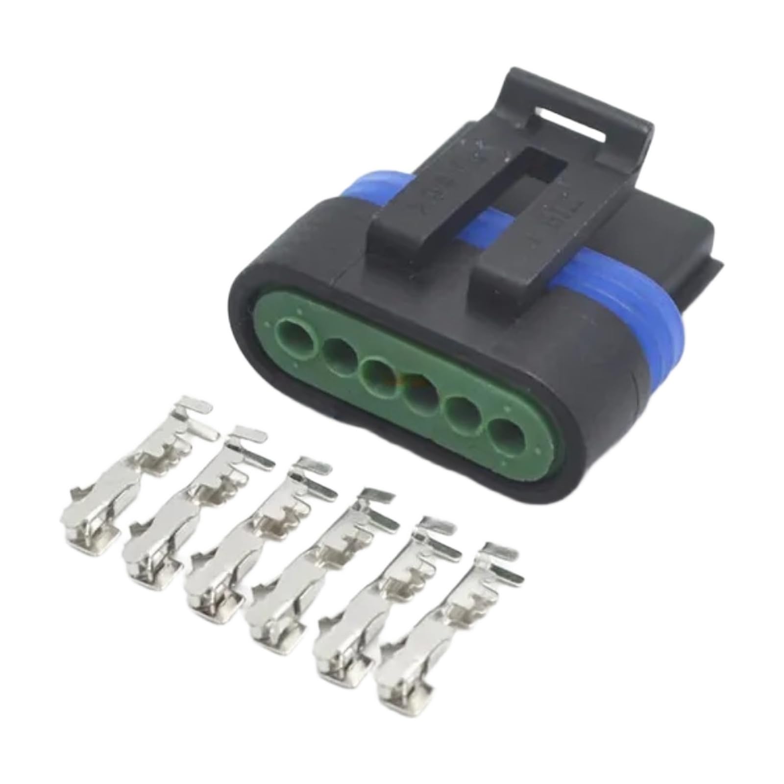 Conector de automóvil de 6 pines, pack de 10 sistemas de alta fiabilidad 12066317