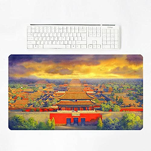 Sous-main bureau 900x400 mm avec impression 3D et finition premium durable