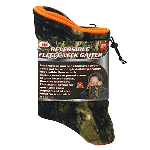 Polar Neck Warmer Gaiter Fleece Ski Face Mask Cover Winter Cold Weather Camo New2