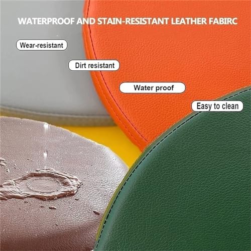Cojines redondos impermeables de 30 cm para renovar tu terraza y jardín 7
