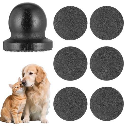 YBEATY Dog Nail File with Replaceable Filing Disc Dog Nail File Scratch Board Replaceable Sandpaper Stress Free Nails Filing Dogs Trainning Accessories for Smooth and Healthy Nails