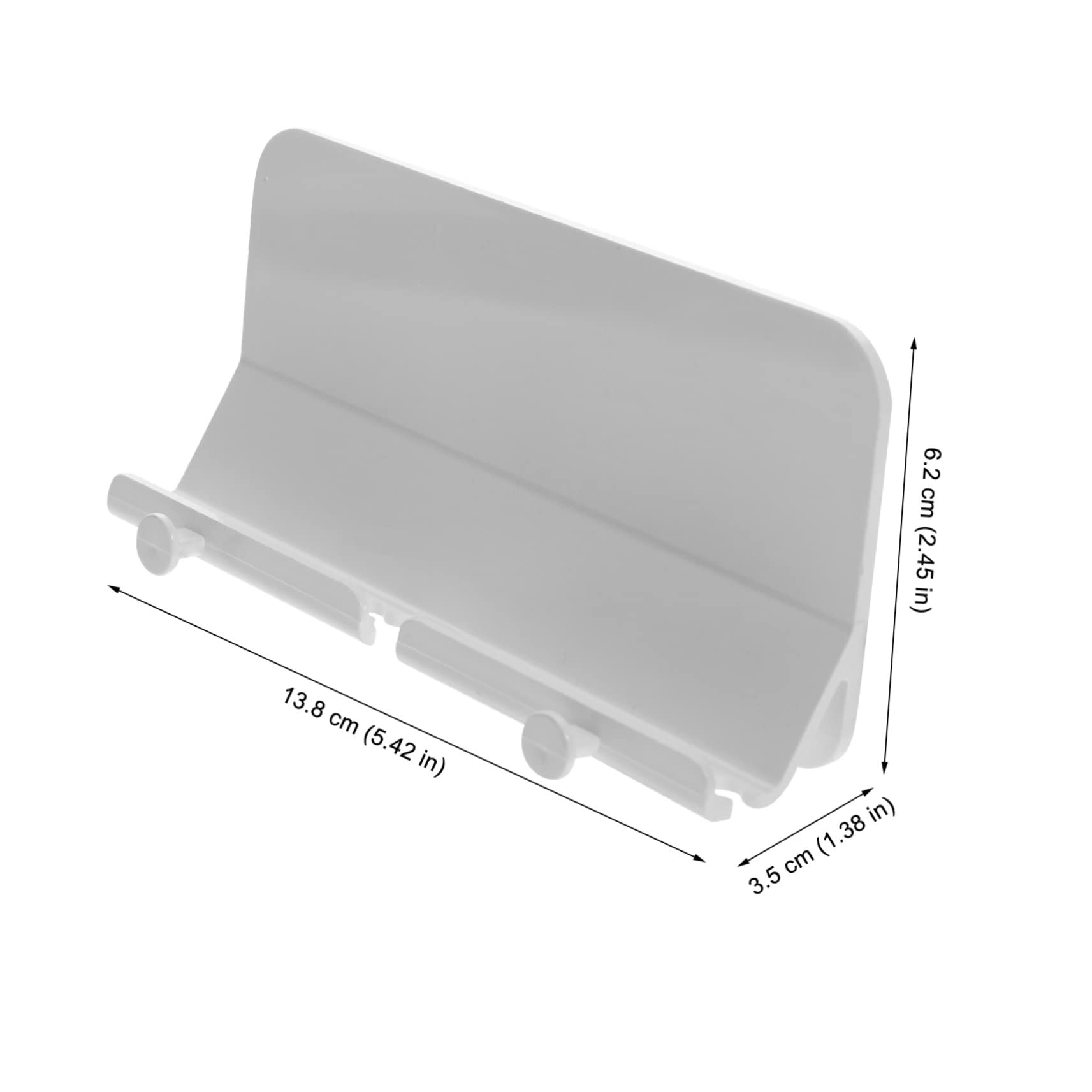 OSALADI 10pezzi Supporto Per Telefono Da Muro Porta Smartphone Da Letto e Bagno Supporto Per Ricarica Senza Foratura Design Elegante e Resistente Facile Installazione Adesiva