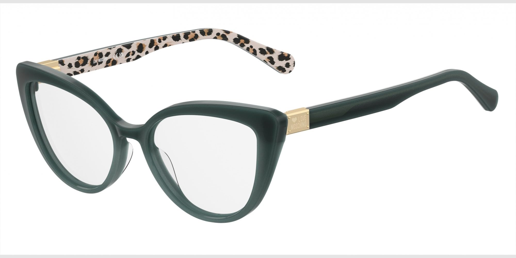 Montatura MOSCHINO LOVE MOL500 SK8 ANIMALIER GREEN 54/17/140 Donna