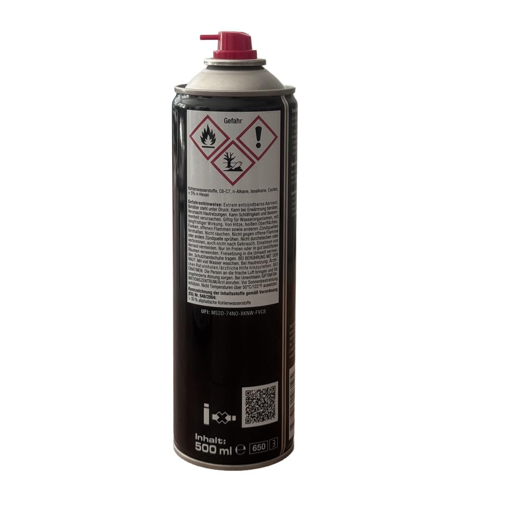 PRITEX – Bremsenreiniger Spray 48 x 500 ml – Auto Teilereiniger zur Entfettung von Bremsen, Kupplungen, Motor- & Maschinenteilen – rückstandsfrei & umweltneutral