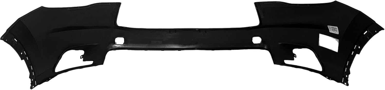FitParts Compatible with Front Bumper Covers Kit 2014 2015 2016 Toyota Highlander Hybrid LE Plus XLE W/Fog Light Holes TO1014102 TO1015110, 521190E925 521290E010