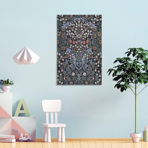 Impression toile Blackthorn William Morris décor mural rétro - 4