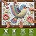 Gem Bird 1000 Piece Puzzle for Adults, Hard Challenging 1000 Pieces Jigsaw Puzzles for Adults, Colorful Gem Bird Puzzles Games for Puzzle Lovers, 27.6