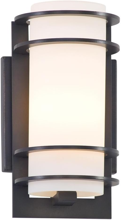 Troy Lighting B6061ARB Vibe-1 Light Medium Wall Sconce-5.5 Inches Wide by 11 Inches High,