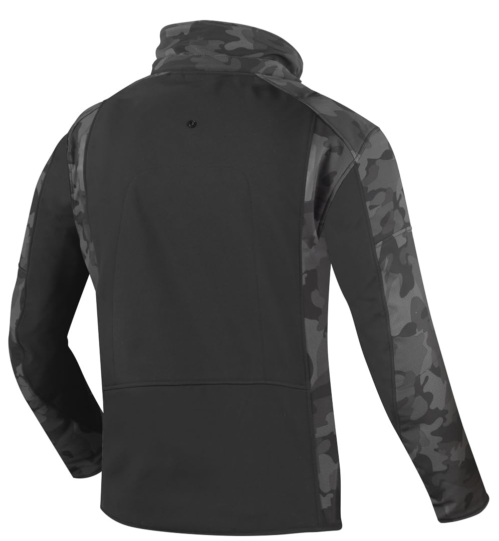 Bogotto Win-D Camo Kurtka tekstylna motocyklowa, czarny/moro, 4XL