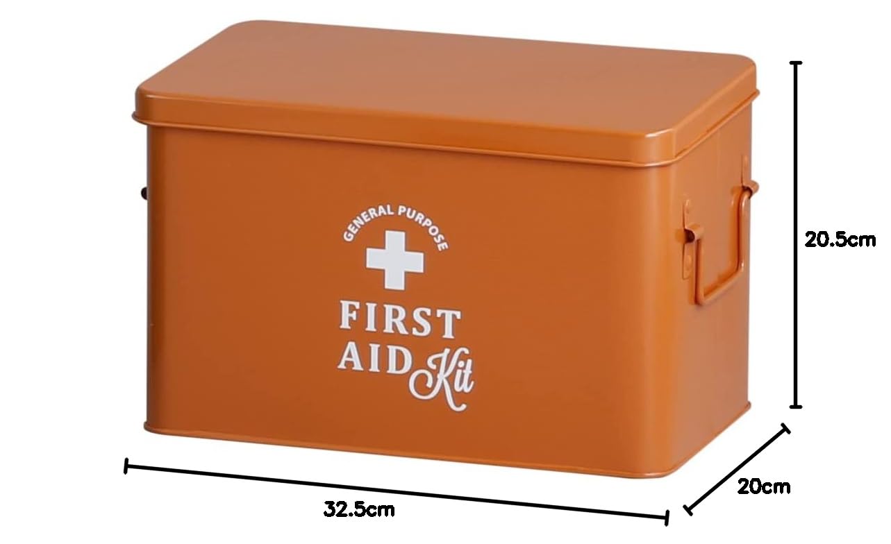 Amazon.co.jp: アビテ 救急箱 フェール ファーストエイドボックス L