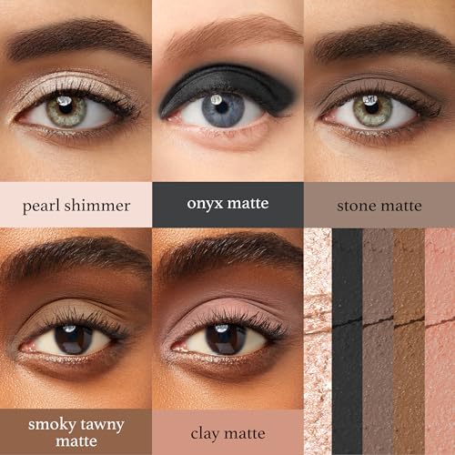Image of Julep Eyeshadow 101 Creme to Powder Waterproof Eyeshadow Stick 10 Piece Palette - Matte and Shimmer Finishes