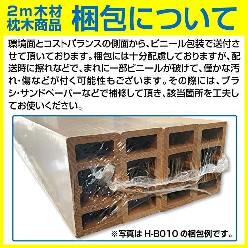人工木材 人工木 部材 樹脂 木目調フェンス材 ルーバー材 【省スペース】 W-B62 69×9×2000mm【W-B62】(ダークブ