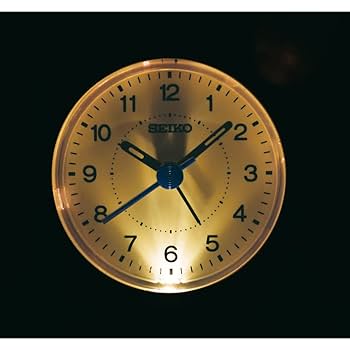 Amazon.co.jp: セイコークロック 置き時計 01:白パール 本体