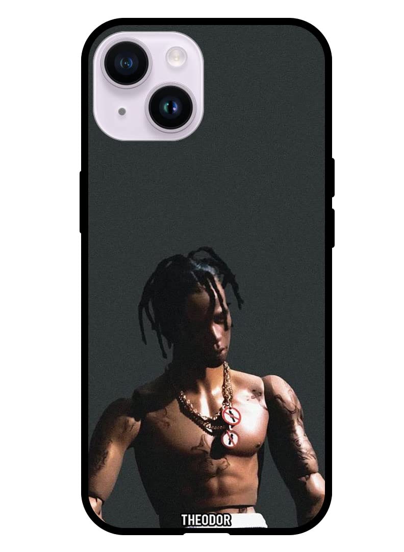 Protective Case Anti - Drop Shock Absiorption Anti Scratch Hard Back Cover For Apple iPhone 14 6.1" Travis (2)