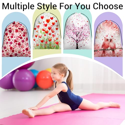 Image of Small Gymnastics Drawstring Grip Bag for Gymnasts Holding