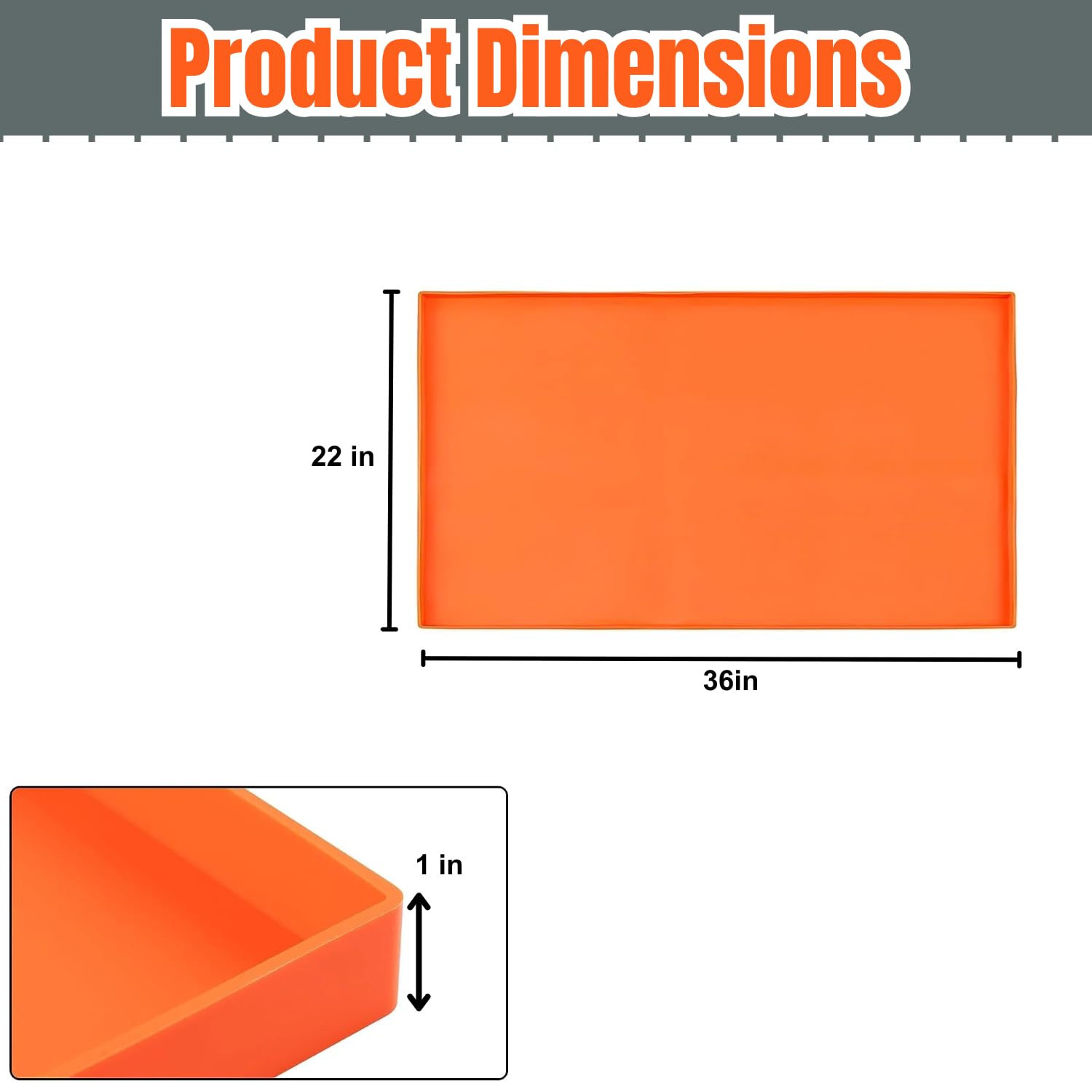 Silicone Griddle Mat with Accessories Set for Blackstone 36