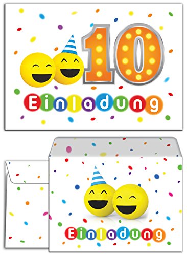 Cerchi inviti compleanno 10 anni da stampare? Personalizza una invito