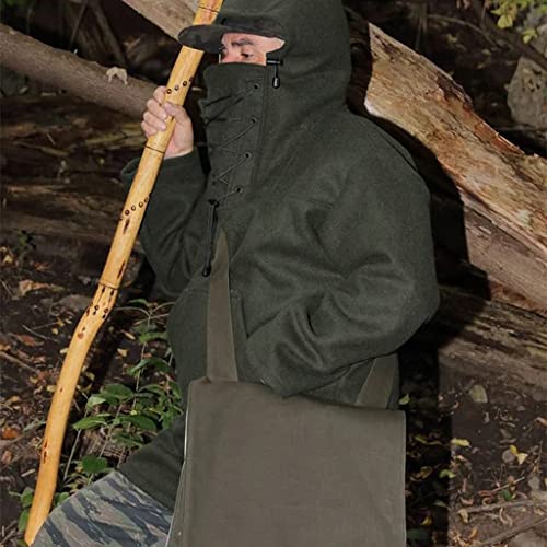 Winter Men's Leisure Jacket, Men's 70% Wool Heavy Coat, Hooded Sweatshirt for Men S-5XL3