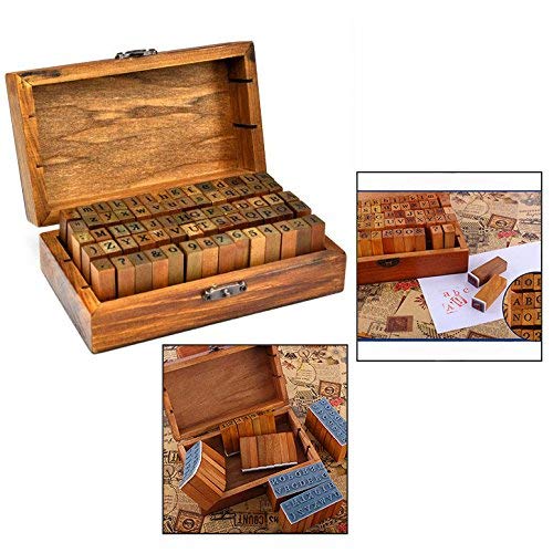 Gearmax® Legno Rubber Stamp Box - Vintage