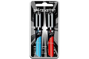 Keys For Galactic Defenders: House Key Set Shaped Like Lightsabers