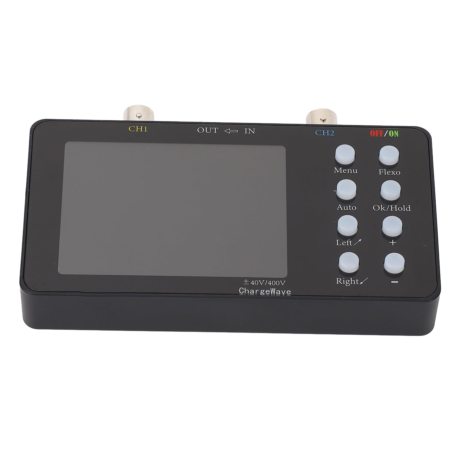 Oscilloscopio Digitale 2 Canali 50MHz con 2 Sonde Incluse Kit Completo Cavo Ricarica Cacciavite