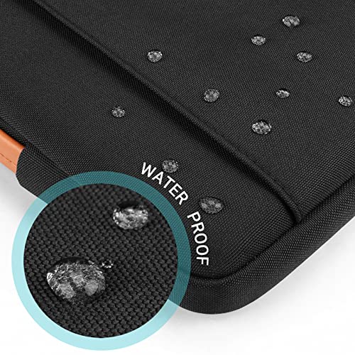 TECOOL Protective Laptop Sleeve 16 Inch,Waterproof 16 Inch Laptop Case for MacBook Pro 16 M5 M4 M3 M2 M1(2019-2026),16" Notebook Lenovo HP Dell Acer Chromebook Case Laptop Bag with Handle,Black - Image 3