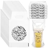 Lawei 500 Pack Handle Drinking Poly Bags, Clear 1-Cup Plastic Drinking Bags with Handle for Delivery, Packaging Drink Carriers for Take Out Beverage Coffee Juice, Stores Restaurant, 11.2 x 6 In