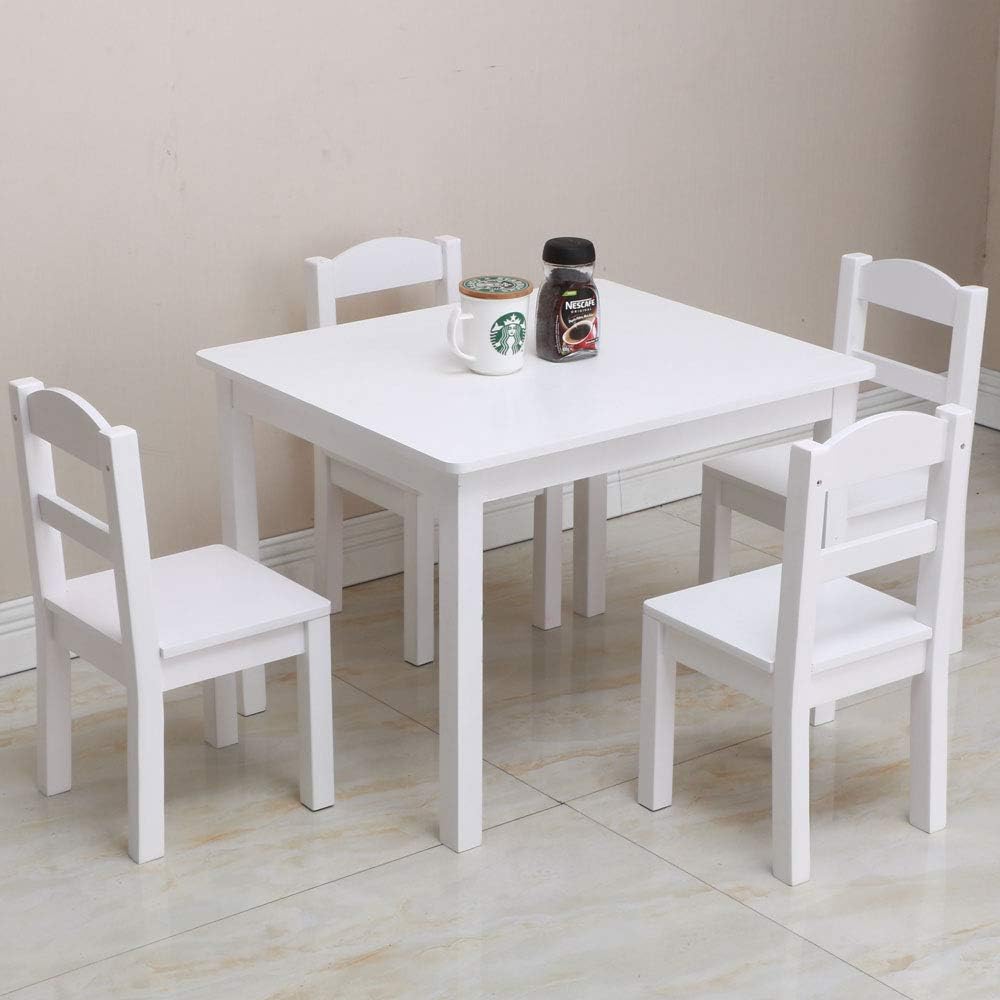 Buy Duntang Kids Wooden Table And 4 Chair Set Buy Duntang Kids Wooden Table And 4 Chair Set